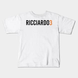 Daniel Ricciardo 3 Design 2021 Kids T-Shirt